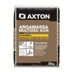 Argamassa ACIII Interno e Externo 20kg Cinza Axton