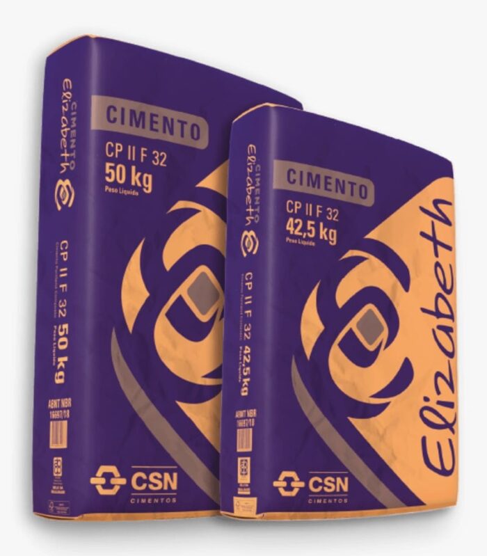 CIMENTO ELIZABETH CPII Z 32 50KG - Imagem 1