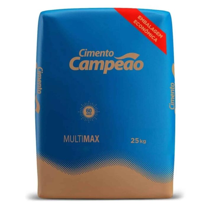 Cimento CPII E-32 25Kg Campeão - Imagem 1