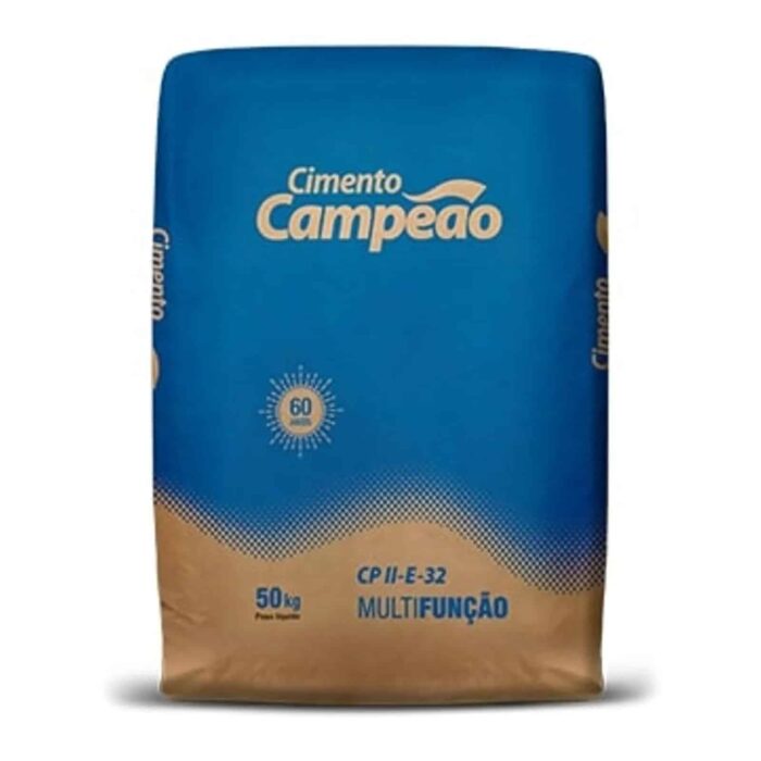 Cimento CPII E-32 50Kg Campeão - Imagem 1