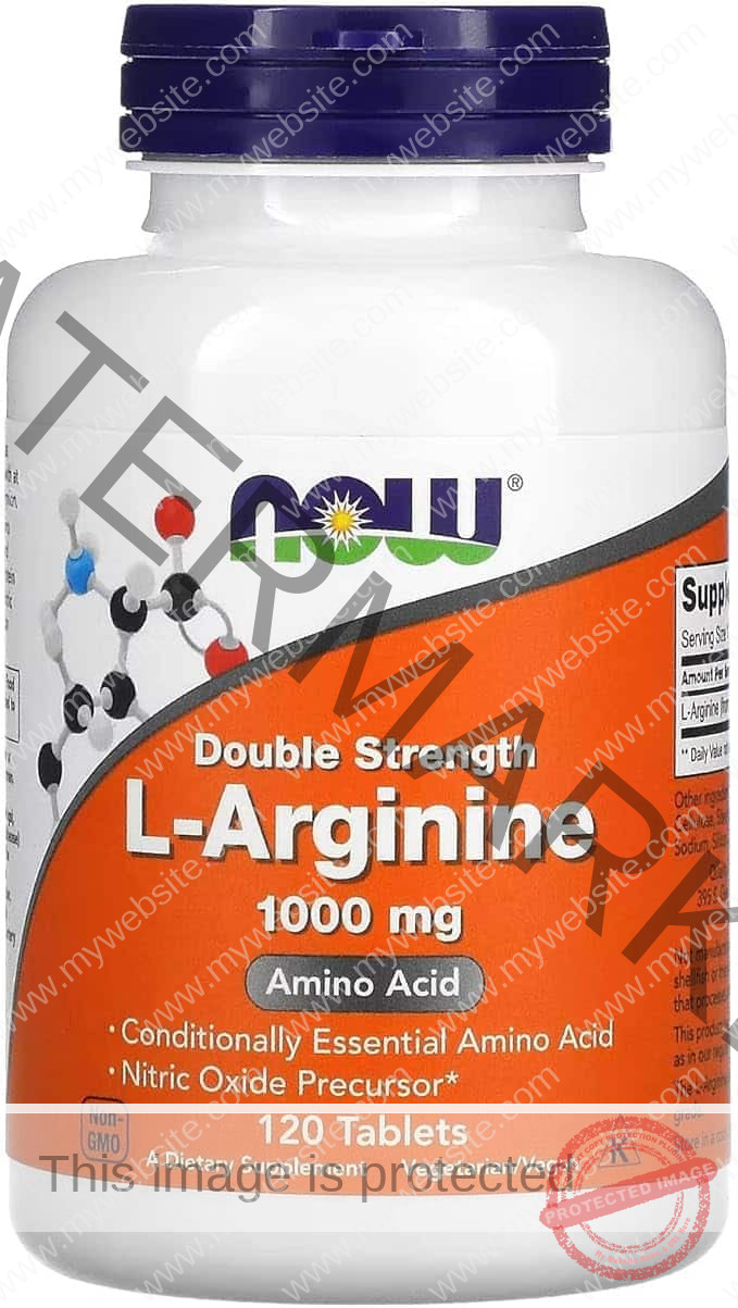 L-Arginina 1.000mg -120 comprimidos L-Arginina 1.000mg -120 comprimidos - Imagem 1