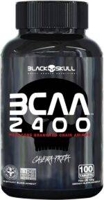 Bcaa 2400 - 100 Tabletes - Black Skull, Black Skull