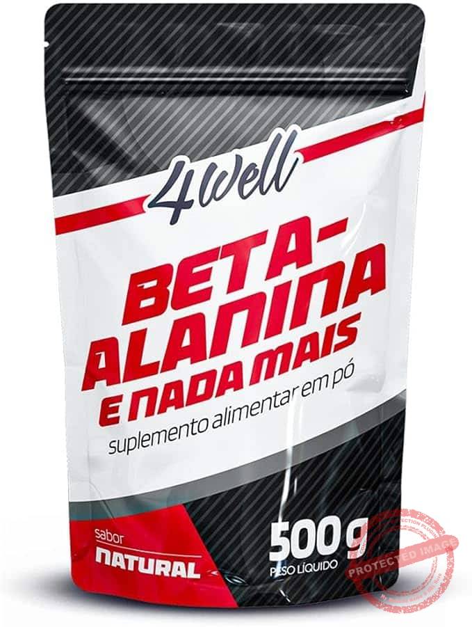 Beta Alanina 4well 500g Sabor Natural Beta Alanina 4well 500g Sabor Natural - Imagem 1