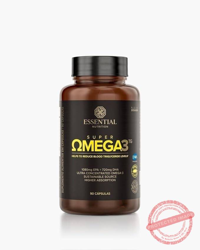 Essential Nutrition- Super Omega-3 TG 90 Cápsulas Essential Nutrition- Super Omega-3 TG 90 Cápsulas - Imagem 1
