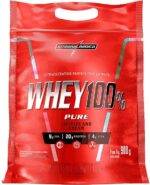 Integralmédica - Whey Protein Concentrado Cookies and Cream 100% Pure - 21g de Proteína por Scoop, Suplementação Alimentar Pós-Treino, Fórmula Enriquecida com BCAAs - Pouch 900g