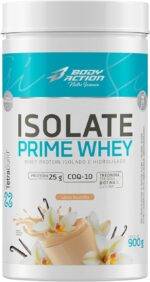 Isolate Prime Whey 900g Sabor Baunilha Bodyaction