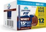 Parmalat Fit Bebida Proteica Chocolate 15g de Proteína 250mL – 12 Unidades
