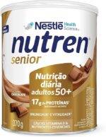 Suplemento Alimentar NUTREN SENIOR Chocolate 370g Nutren Sabor 370g