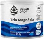 Trio Magnésio 60 cápsulas 720 mg Ocean Drop