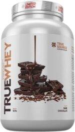 True Source Whey (idrolisado e Isolado - Dark Chocolate, Tamanho: 837 g (Pacote de 1)