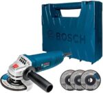 Bosch Esmerilhadeira GWS 850 850W 127V 3 Discos e Maleta