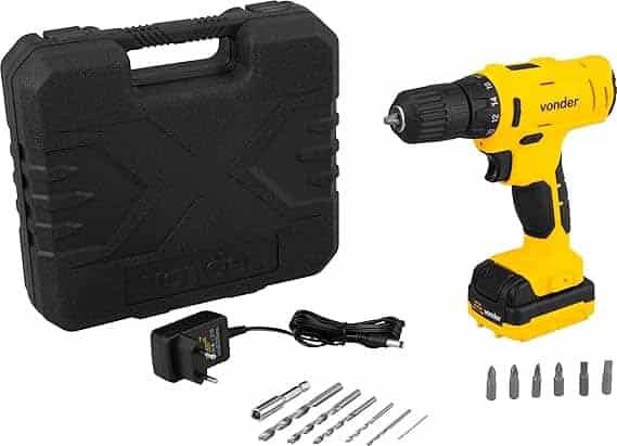 Vonder-Parafusadeira-Furadeira-A-Bateria-12-V-Fonte-De-Carregamento-Bivolt-Automatica-Pfv-120.jpg Vonder, Parafusadeira/Furadeira A Bateria, 12 V, Fonte De Carregamento Bivolt Automática, Pfv 120. - Imagem 1